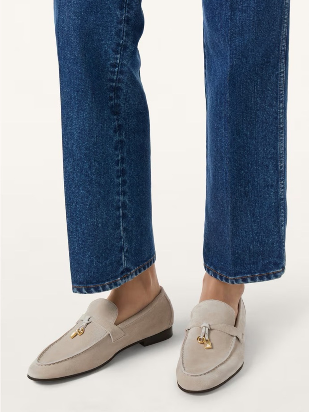 Loro Piana • SUMMER WALK Suede Joan Loafer